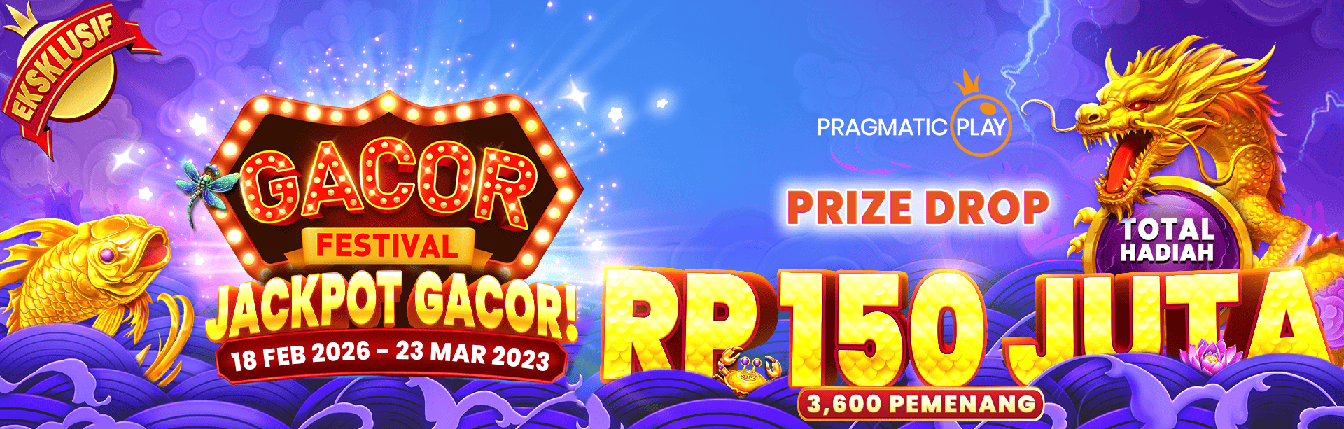 PP - GACOR FESTIVAL: JACKPOT GACOR CASH DROP